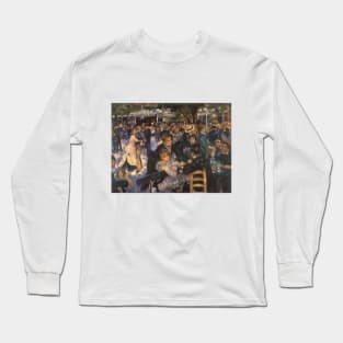 Dance at Le Moulin de la Galette by Pierre Renoir Long Sleeve T-Shirt